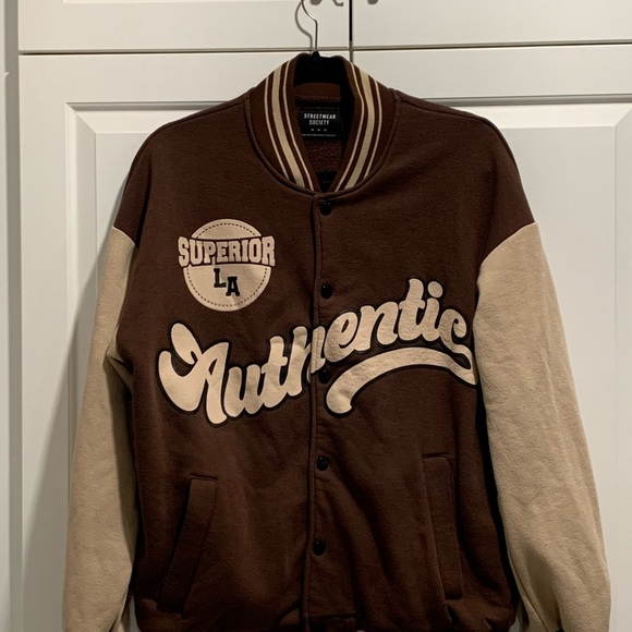 Streetwear society,, snap up jacket, size medium - Picture 2 of 12